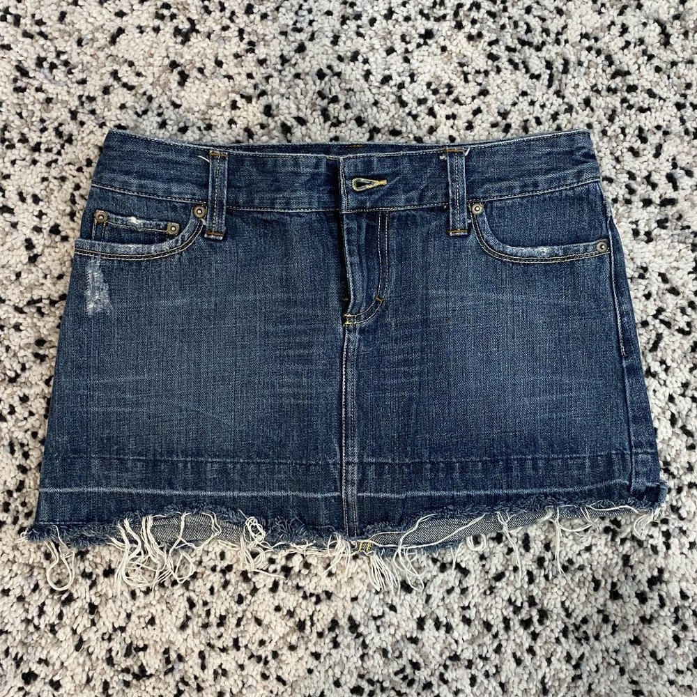 American Eagle Denim Mini Skirt Size 4